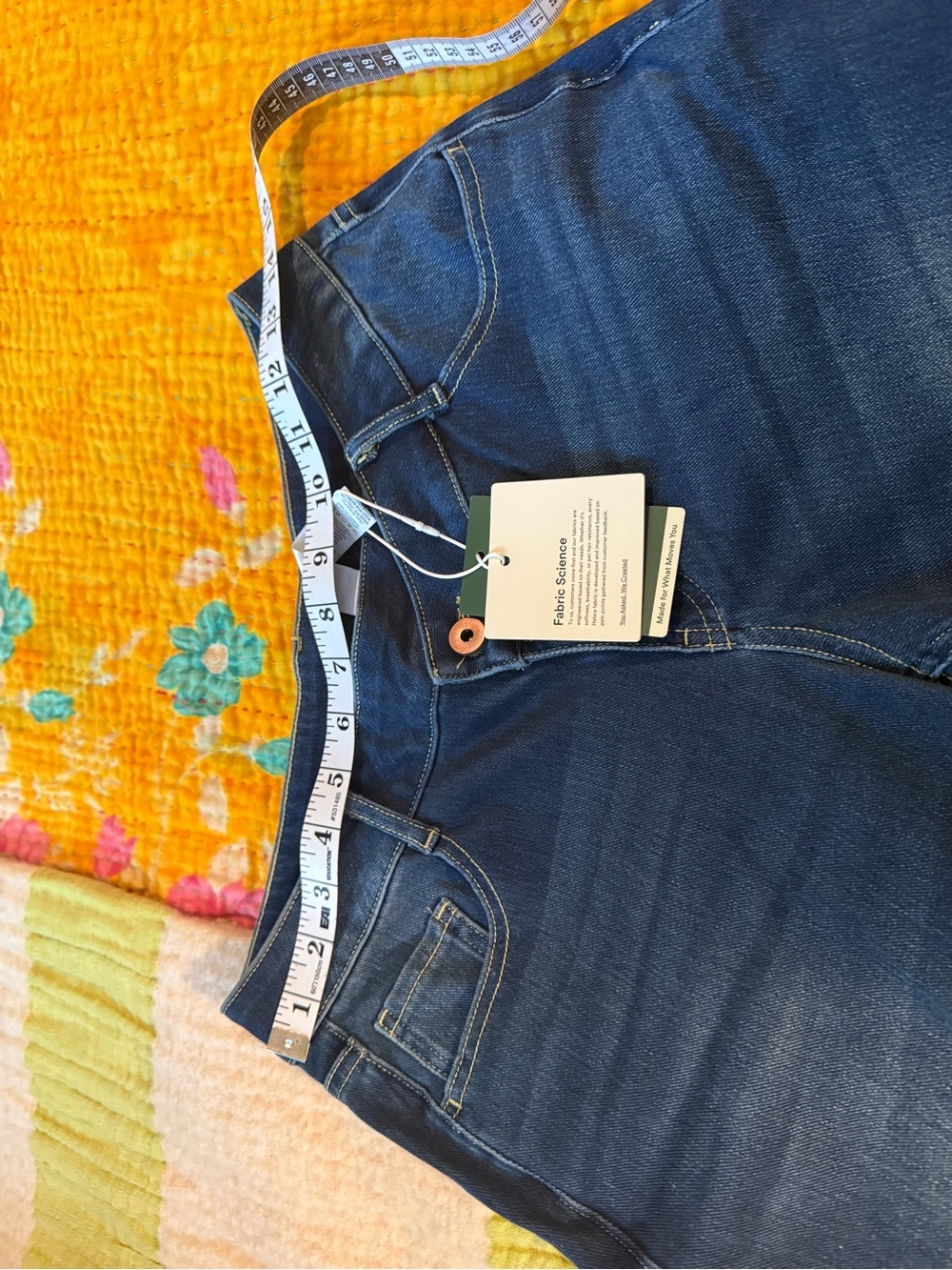HALARA Women's Dark Blue Stretch Jeggings - Picture 3 of 9